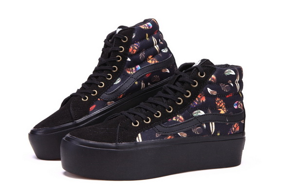 Vans High Top Shoes Women--094